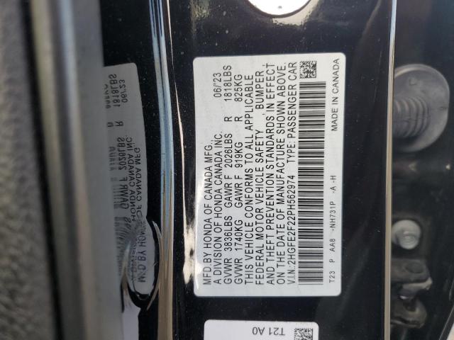 2023 HONDA CIVIC LX 2HGFE2F22PH562974