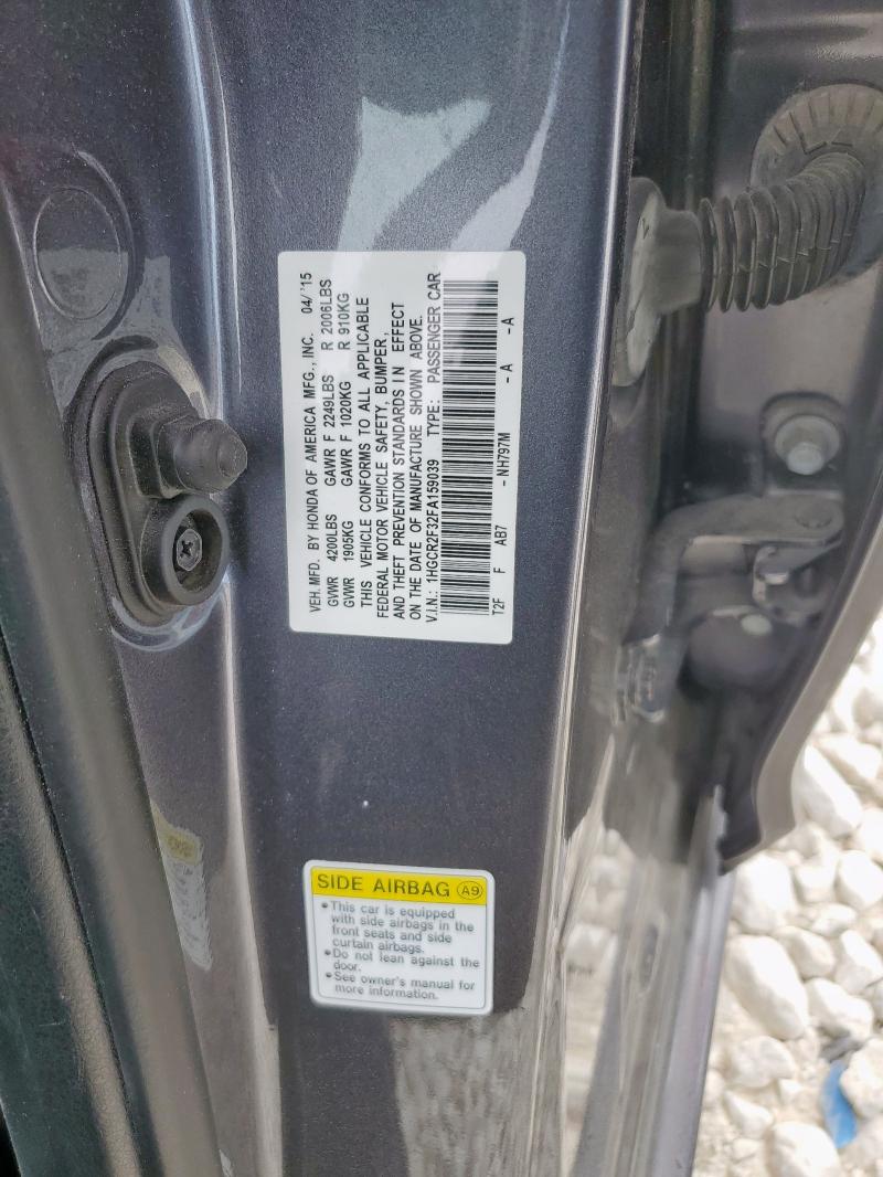 2015 HONDA ACCORD LX 1HGCR2F32FA159039