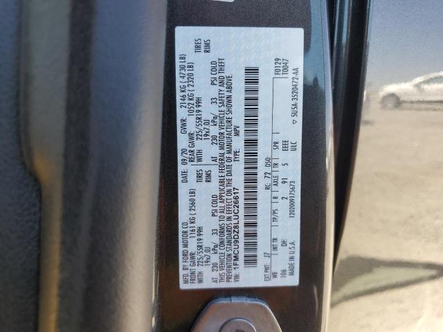 2020 FORD ESCAPE TIT 1FMCU9DZ8LUC26617