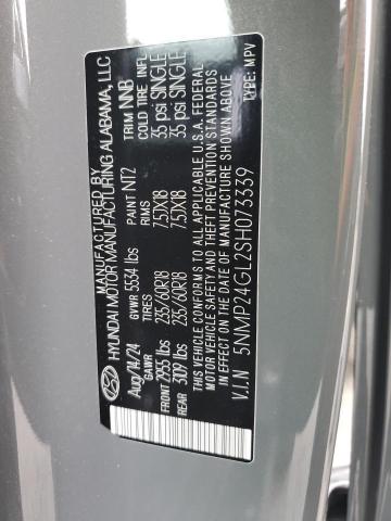 2025 HYUNDAI SANTA FE SEL 5NMP24GL2SH073339