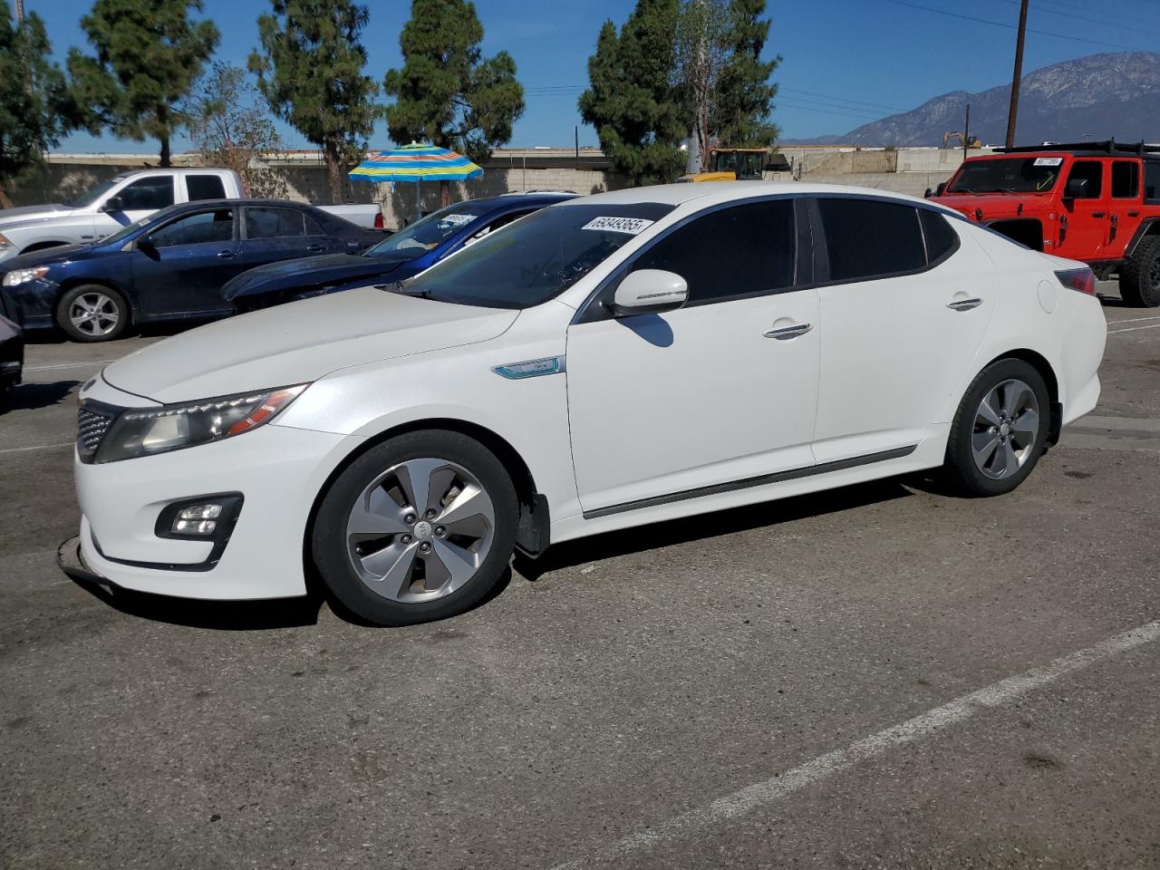 Lot #3241561388 2016 KIA OPTIMA HYB