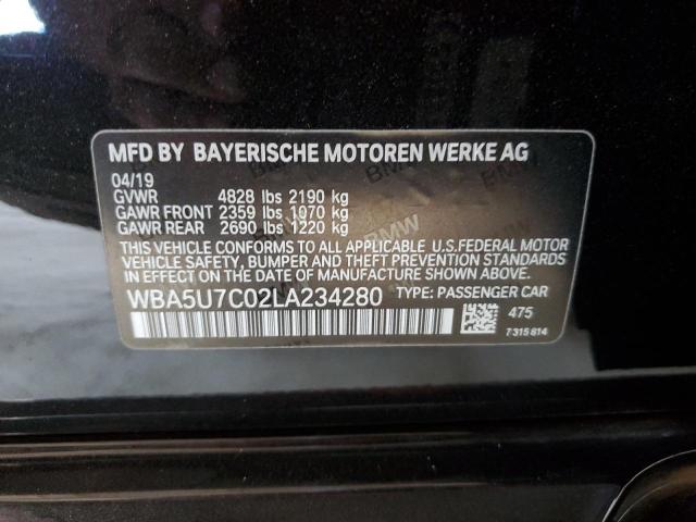 2020 BMW M340I WBA5U7C02LA234280