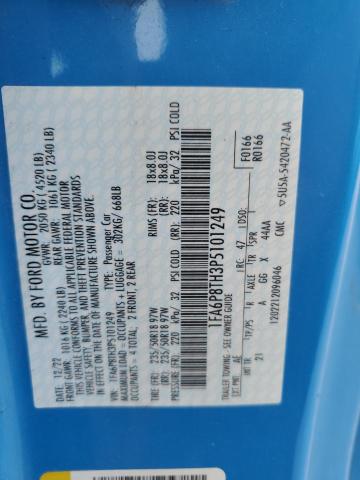 2023 FORD MUSTANG #3291221980