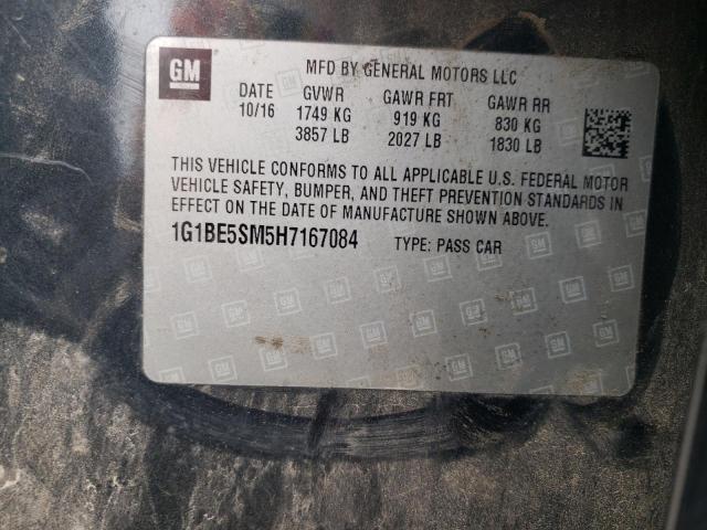 2017 CHEVROLET CRUZE LT 1G1BE5SM5H7167084