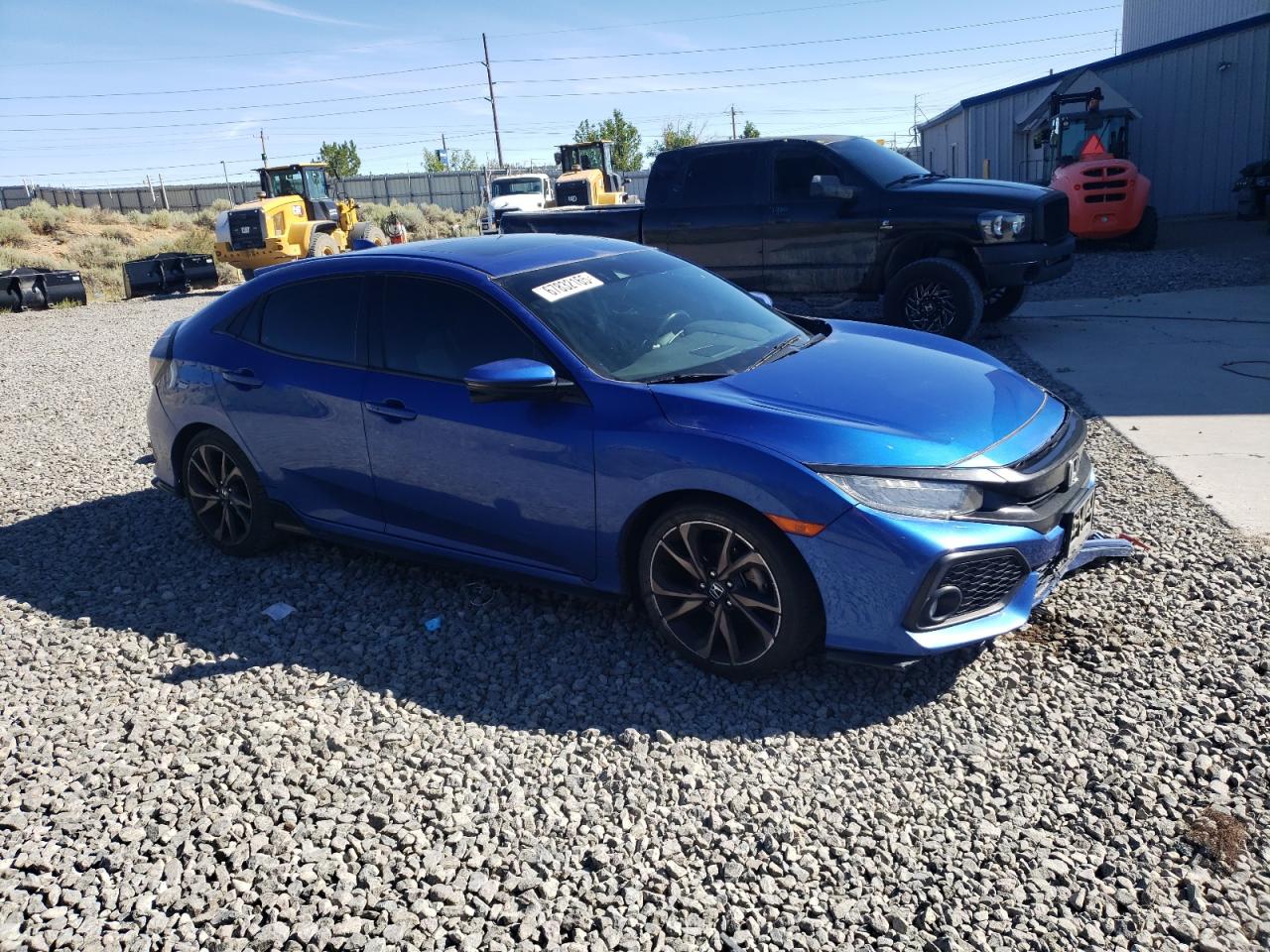 Lot #3302105121 2018 HONDA CIVIC SPOR