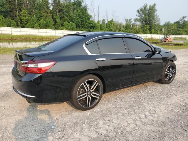 HONDA ACCORD EXL 2017 black  gas 1HGCR3F80HA007815 photo #4