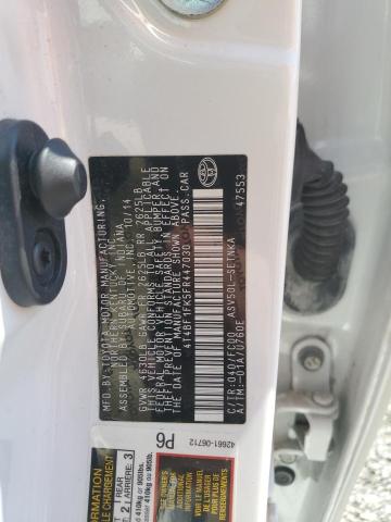 2015 TOYOTA CAMRY LE 4T4BF1FK5FR447030
