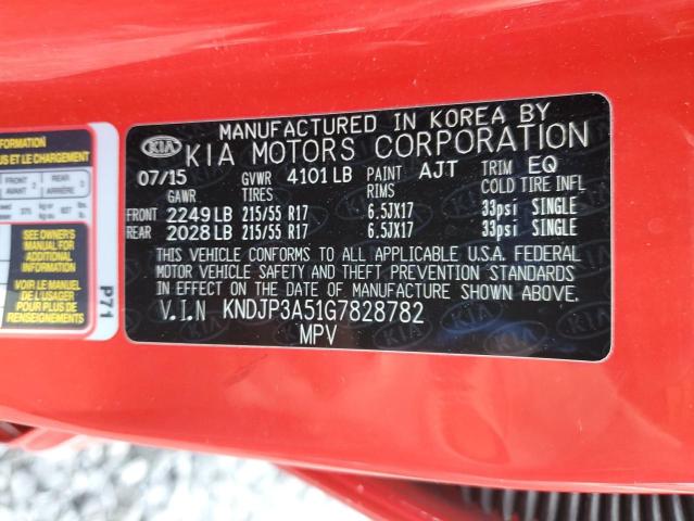 2016 KIA SOUL + KNDJP3A51G7828782