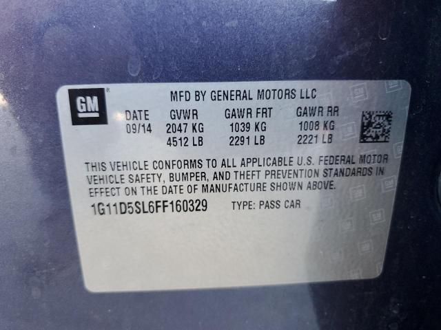 2015 CHEVROLET MALIBU 2LT - 1G11D5SL6FF160329