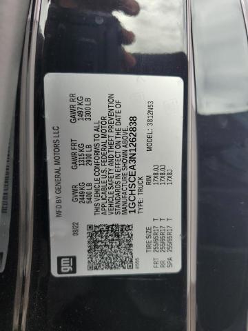 2022 CHEVROLET COLORADO LT 1GCHSCEA3N1262838
