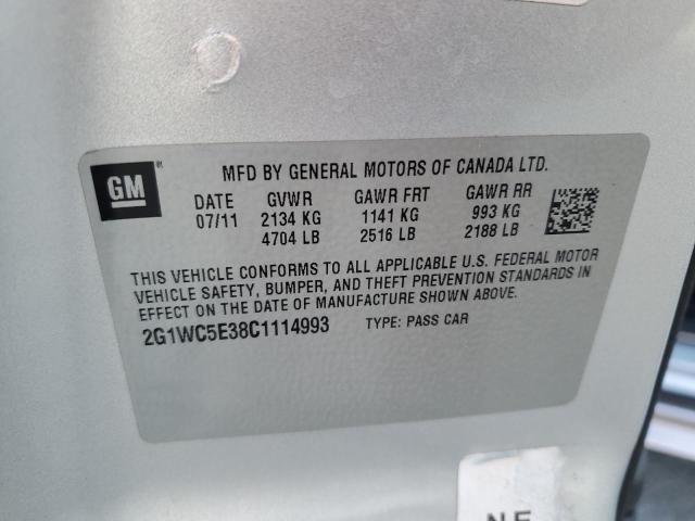 2012 CHEVROLET IMPALA LTZ - 2G1WC5E38C1114993