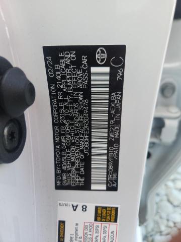 2024 TOYOTA COROLLA LE JTDBCMFE2R3049478