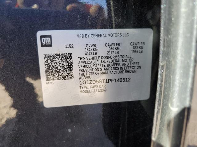 2023 CHEVROLET MALIBU LT 1G1ZD5ST1PF140512