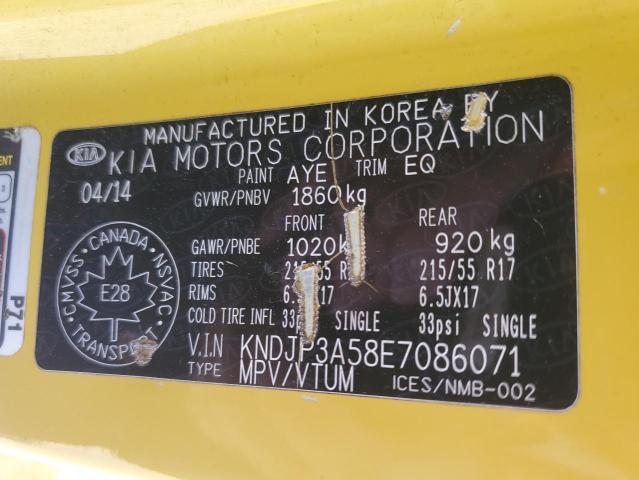 2014 KIA SOUL + - KNDJP3A58E7086071