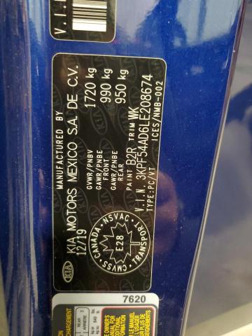 2020 KIA FORTE EX - 3KPF54AD6LE208674