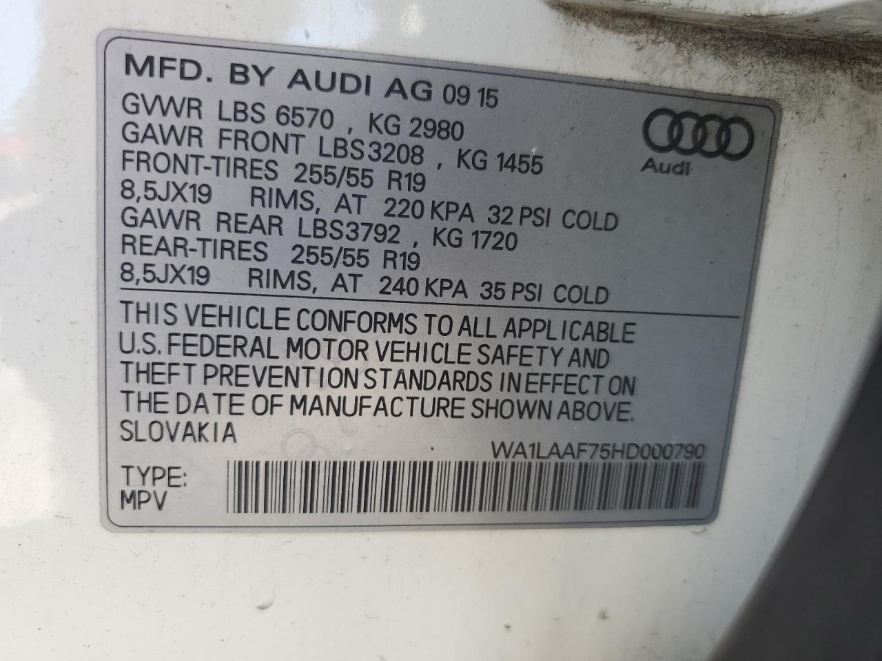 AUDI Q7 PREMIUM PLUS