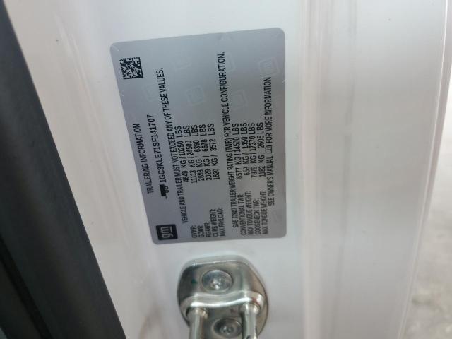 2025 CHEVROLET SILVERADO 1GC3KLE71SF141707