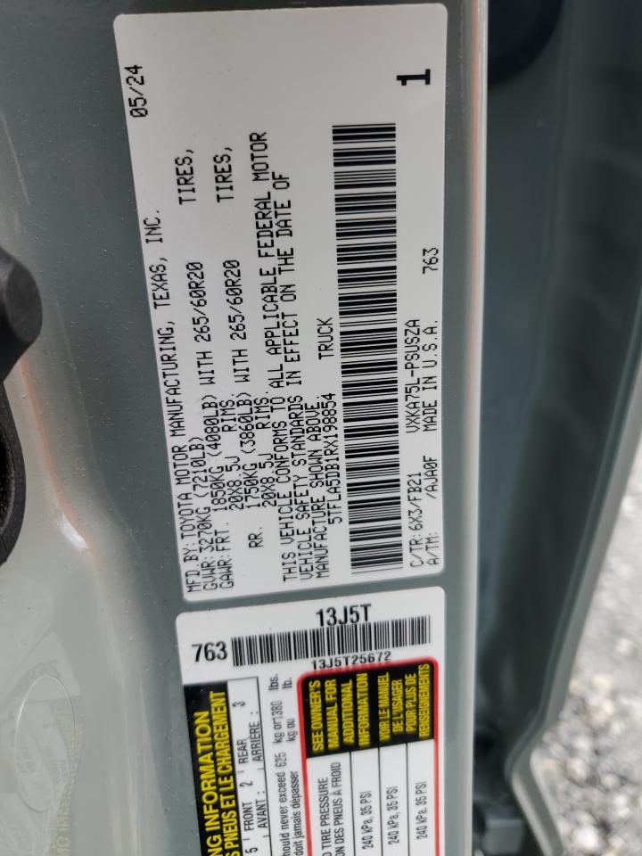 TOYOTA TUNDRA CREWMAX SR