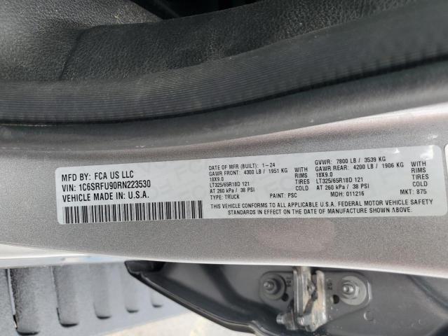 2024 RAM 1500 TRX 1C6SRFU90RN223530