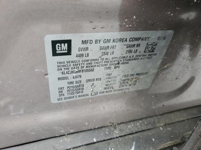 2015 BUICK ENCORE KL4CJHSB9FB105568