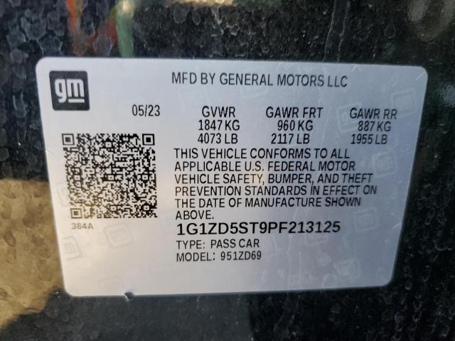 2023 CHEVROLET MALIBU LT 1G1ZD5ST9PF213125