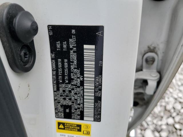 2015 LEXUS RX 350 BAS 2T2BK1BA4FC288792