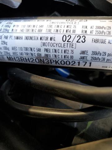 2023 YAMAHA MT-03 MH3RH20N3PK002171