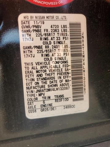 2020 NISSAN ROGUE JN8AT2MV4LW132097