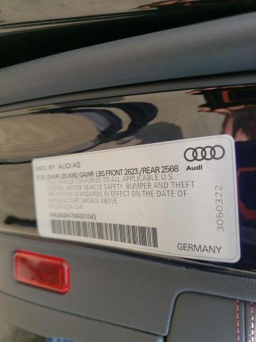 2021 AUDI S4 PREMIUM PLUS WAUB4AF47MA001043