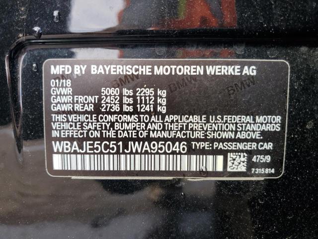 2018 BMW 540 I - WBAJE5C51JWA95046