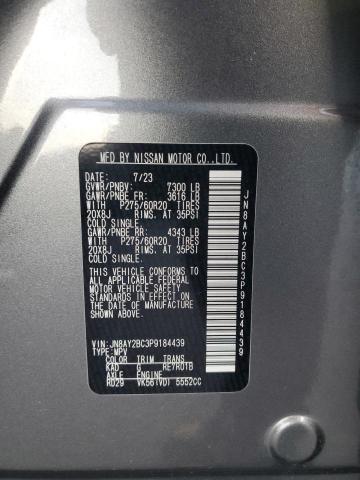 2023 NISSAN ARMADA SL JN8AY2BC3P9184439