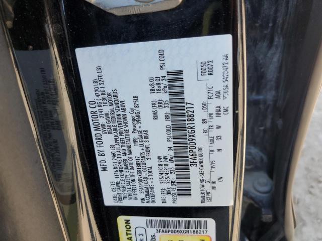 2016 FORD FUSION TIT - 3FA6P0D9XGR188217