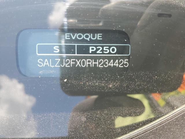 2024 LAND ROVER RANGE ROVE SALZJ2FX0RH234425