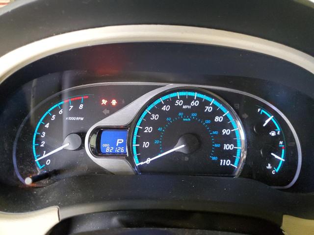 2012 TOYOTA SIENNA XLE #3290258252