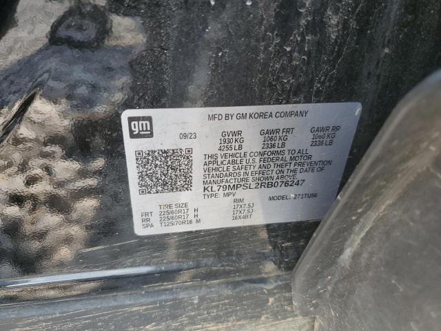 2024 CHEVROLET TRAILBLAZE - KL79MPSL2RB076247