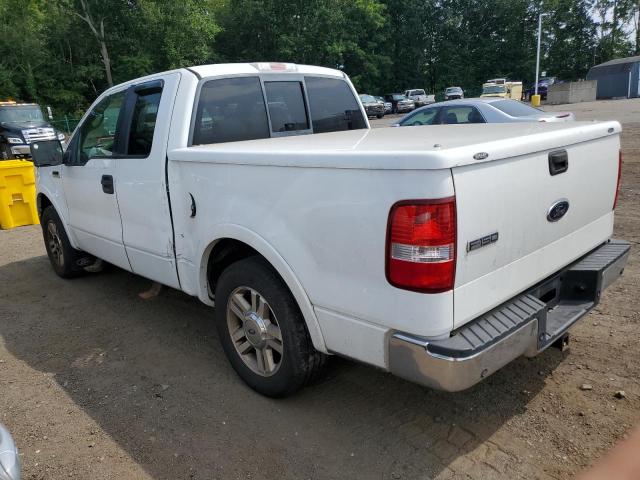 FORD F150 2005 white  gas 1FTRX12575KC38490 photo #3