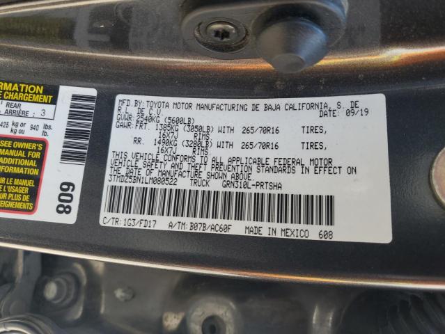 2020 TOYOTA TACOMA DOU 3TMDZ5BN1LM080522