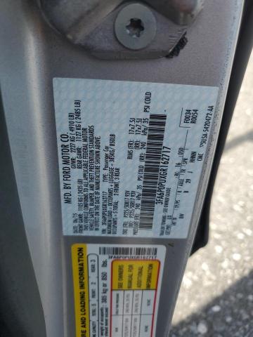 2016 FORD FUSION SE PHEV 3FA6P0PUXGR162717