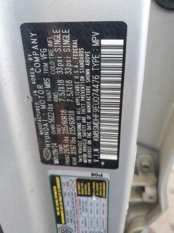2014 HYUNDAI SANTA FE G - KM8SMDHF9EU074476