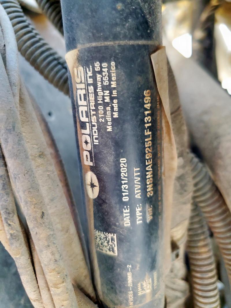 2020 POLARIS RZR XP TUR - 3NSNAE925LF131496