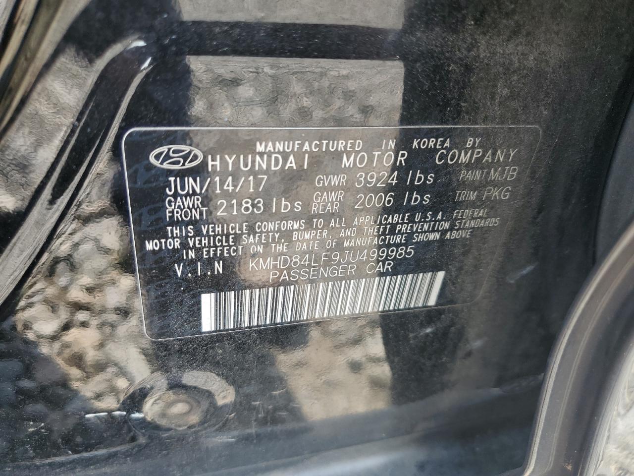 HYUNDAI ELANTRA SEL