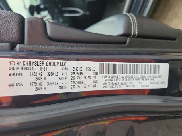 2015 JEEP GRAND CHER 1C4RJFBG1FC625063