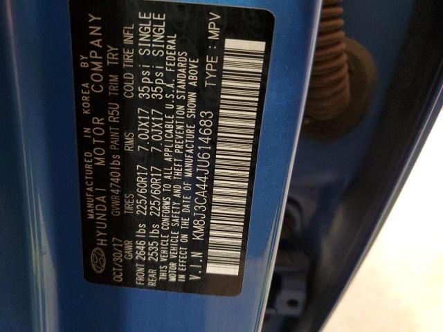 2018 HYUNDAI TUCSON SEL - KM8J3CA44JU614683