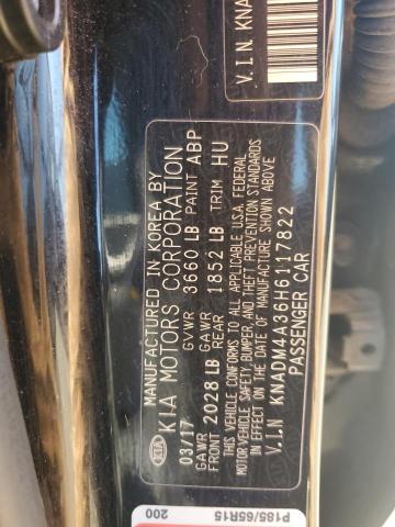 2017 KIA RIO LX KNADM4A36H6117822