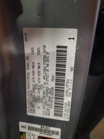 2020 TOYOTA TUNDRA DOU 5TFUY5F19LX883650