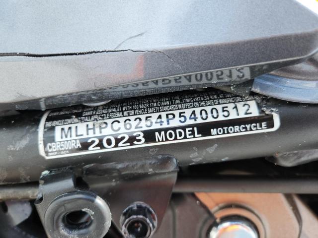 2023 HONDA CBR500 RA MLHPC6254P5400512