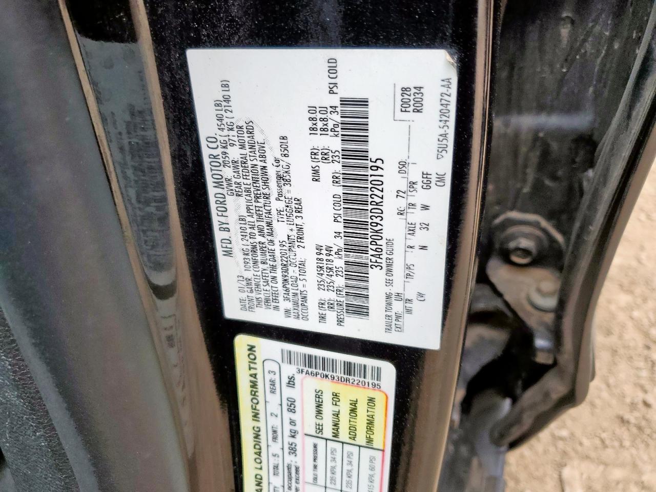 FORD FUSION TITANIUM