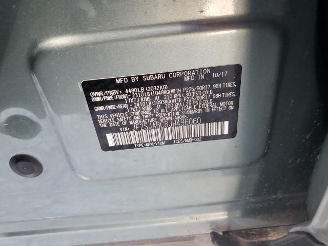 2018 SUBARU FORESTER 2 - JF2SJABC8JH496060