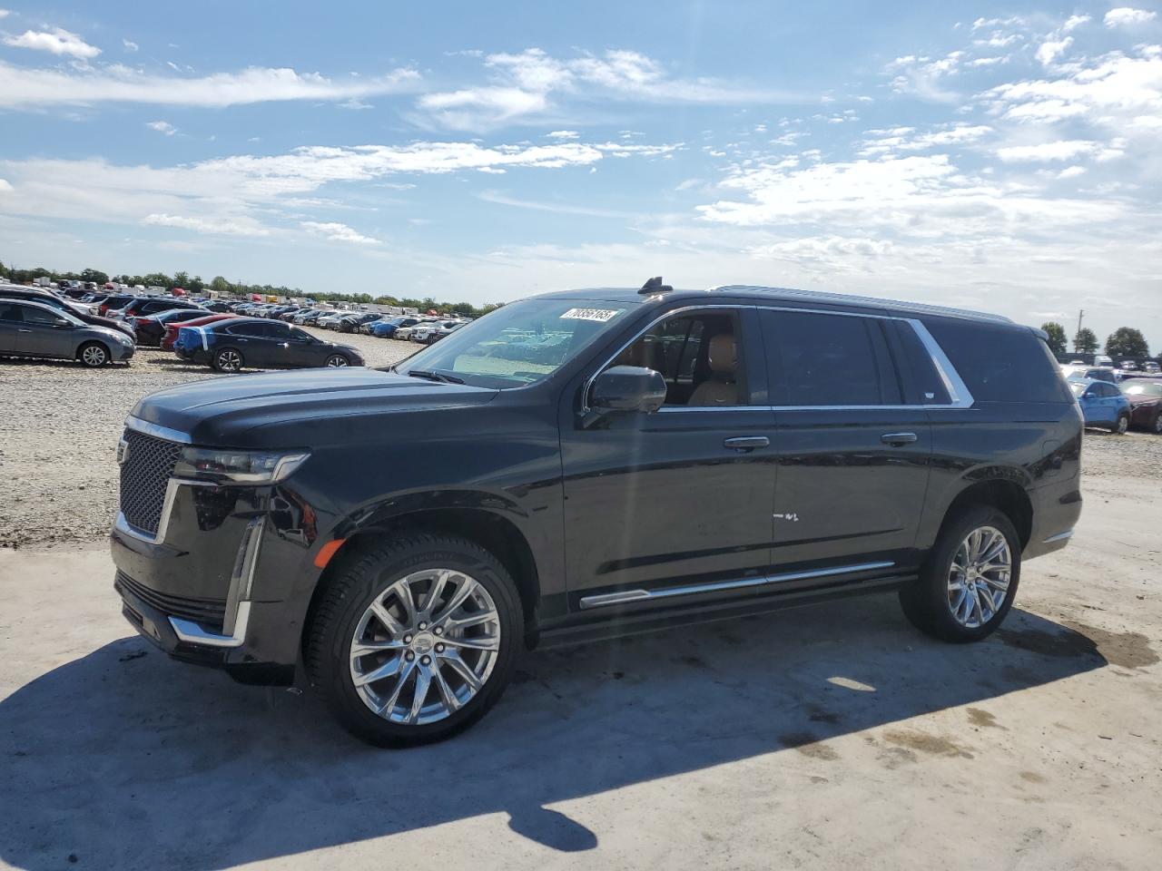 Lot #3302871905 2022 CADILLAC ESCALADE ESV PREMIUM LUXURY