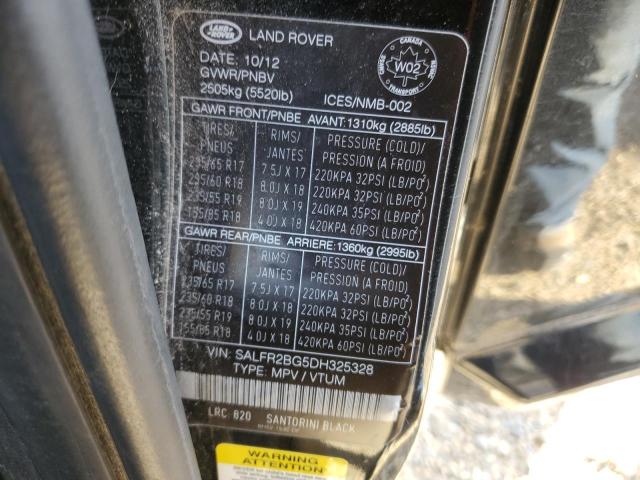 2013 LAND ROVER LR2 HSE - SALFR2BG5DH325328